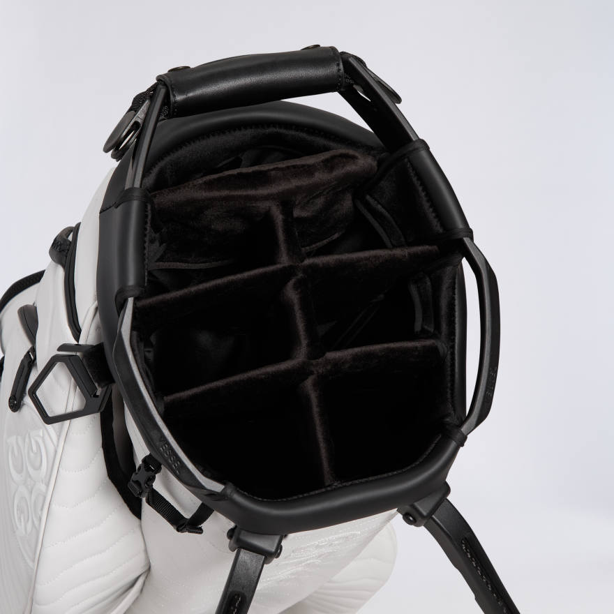 G/FORE Transporter Tour Carry Golf Bag – Snow – Image 2