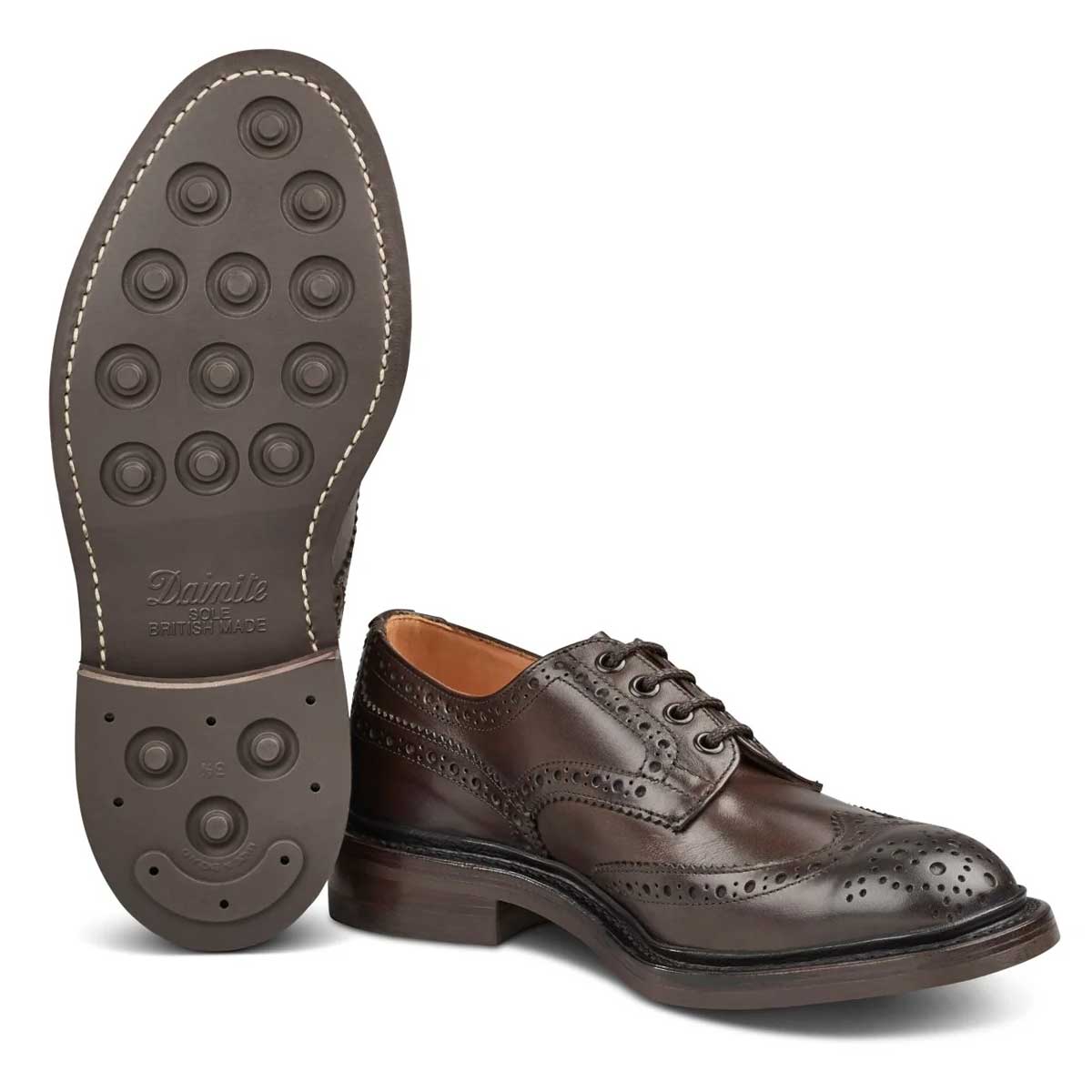 50% OFF TRICKER'S Bourton Shoes - Mens Dainite Sole - Espresso - Size UK 10