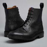Tricker's Grassmere Country Boots - Black Scotch Grain