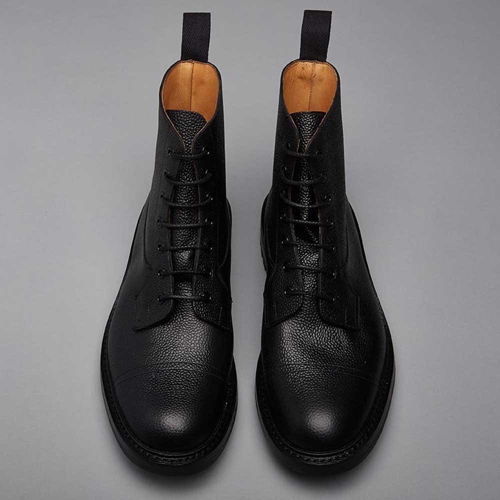 40% OFF TRICKER'S Grassmere Boots - Mens - Black Scotch Grain - Size: UK 11 Tricker's