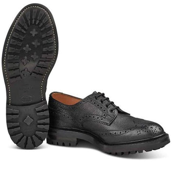 TRICKER'S Ilkley Shoes Mens Black Scotch Grain – A Farley