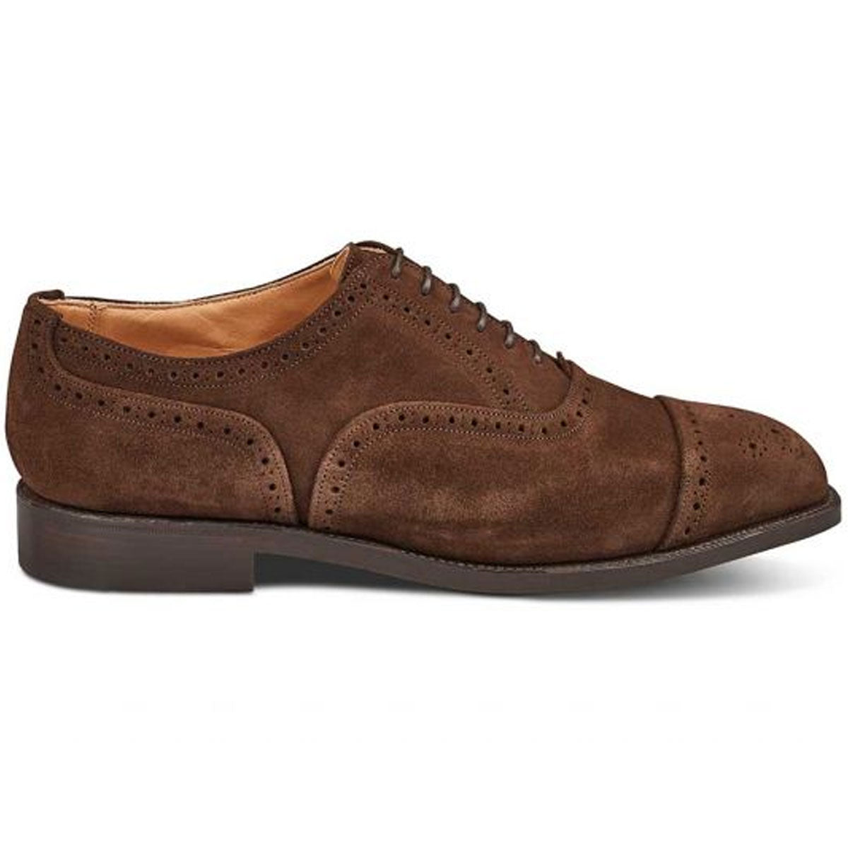 TRICKER'S Kensington Shoes - Mens - Chocolate Repello Suede
