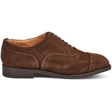 Load image into Gallery viewer, TRICKER&#39;S Kensington Shoes - Mens - Chocolate Repello Suede
