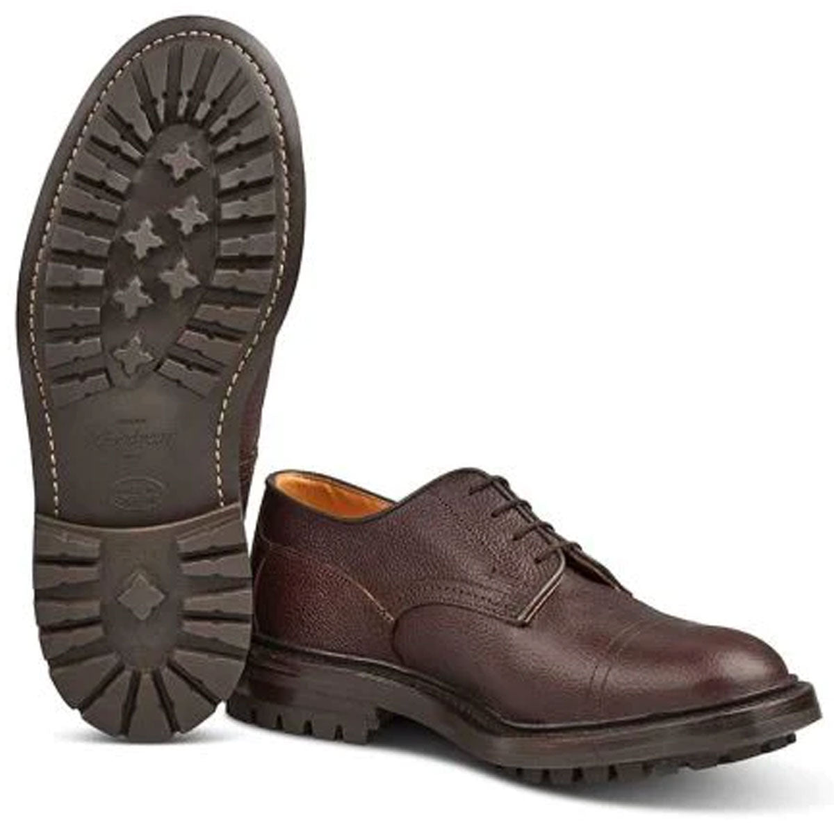 TRICKER'S Matlock Shoes - Mens - Brown Zug Grain
