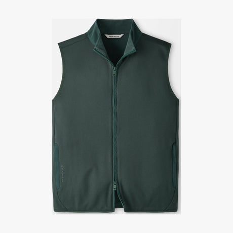 Peter Millar Vail Gilet in Pine Brook - flat product view