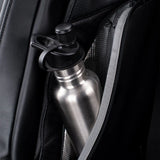 VESSEL Baseline 2.0 Tennis Racket Bag - Pebbled Black Drinks Holder