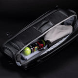 VESSEL Baseline 2.0 Tennis Racket Bag - Pebbled Black Main Compartment