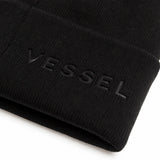 VESSEL Beanie Hat – Black