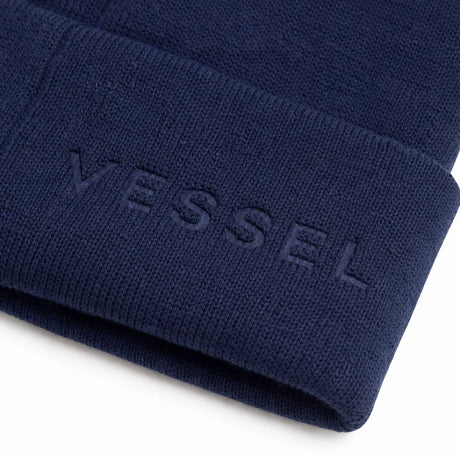 VESSEL Beanie Hat – Navy