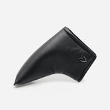 VESSEL Genuine Leather Blade Putter Cover - Black