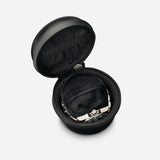 VESSEL Leather Watch Travel Case - Black