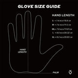 VESSEL Lux Cabretta Leather Golf Glove - Pebbled White