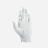 VESSEL Lux Cabretta Leather Golf Glove - Pebbled White