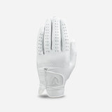 VESSEL Lux Cabretta Leather Golf Glove - Pebbled White