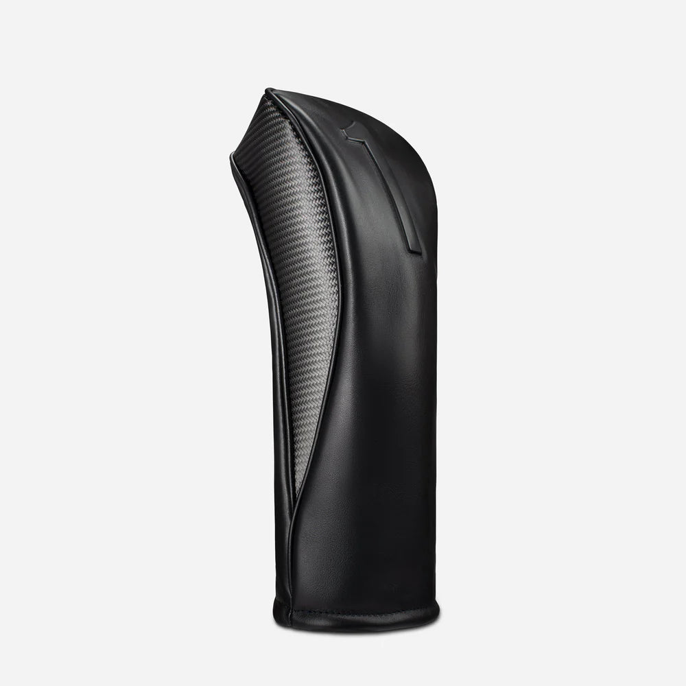 VESSEL Lux Carbon Embossé Driver Headcover – Carbon Black