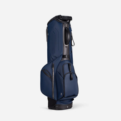 VESSEL Lux Carbon Stand Golf Bag - Pebbled Navy