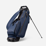 VESSEL Lux Carbon Stand Golf Bag - Pebbled Navy