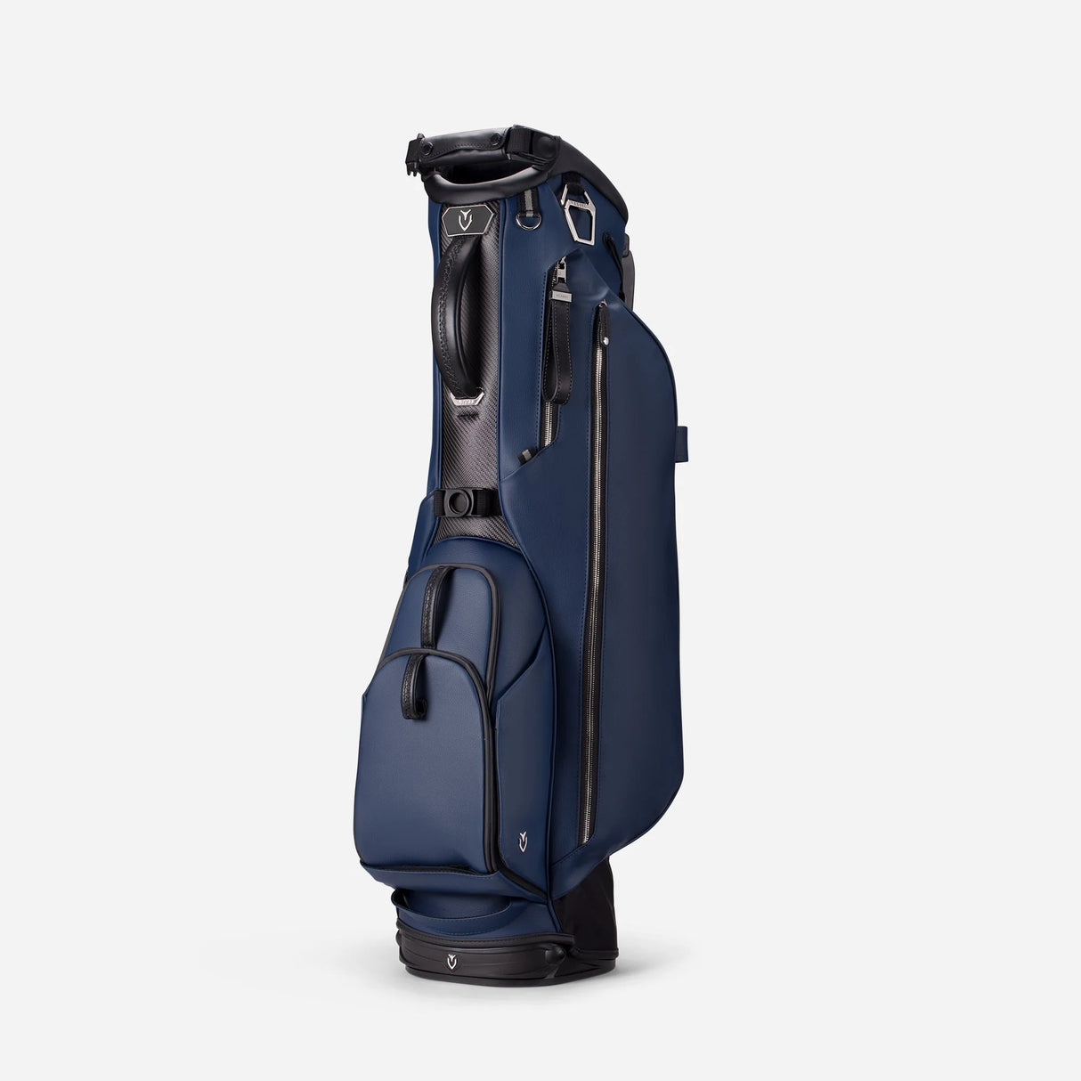 VESSEL Lux Carbon Stand Golf Bag - Pebbled Navy