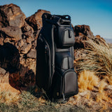 VESSEL Lux Cart II Golf Bag - Pebbled Black