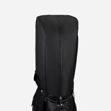 VESSEL Lux Cart II Golf Bag - Pebbled Black Rain Hood
