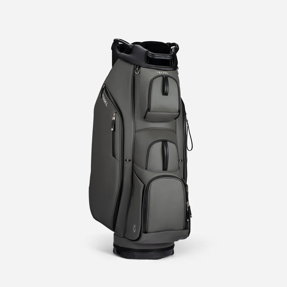 VESSEL Lux Cart II Golf Bag - Pebbled Grey