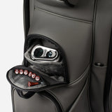 VESSEL Lux Cart II Golf Bag - Pebbled Black