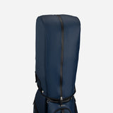 VESSEL Lux Cart II Golf Bag - Pebbled Navy Rain Hood