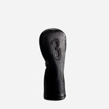 VESSEL Lux Embossé Premium Golf Club Headcover - Black