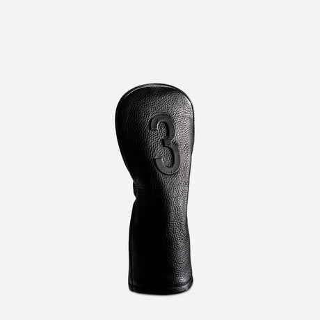 VESSEL Lux Embossé Premium Golf Club Headcover - Black