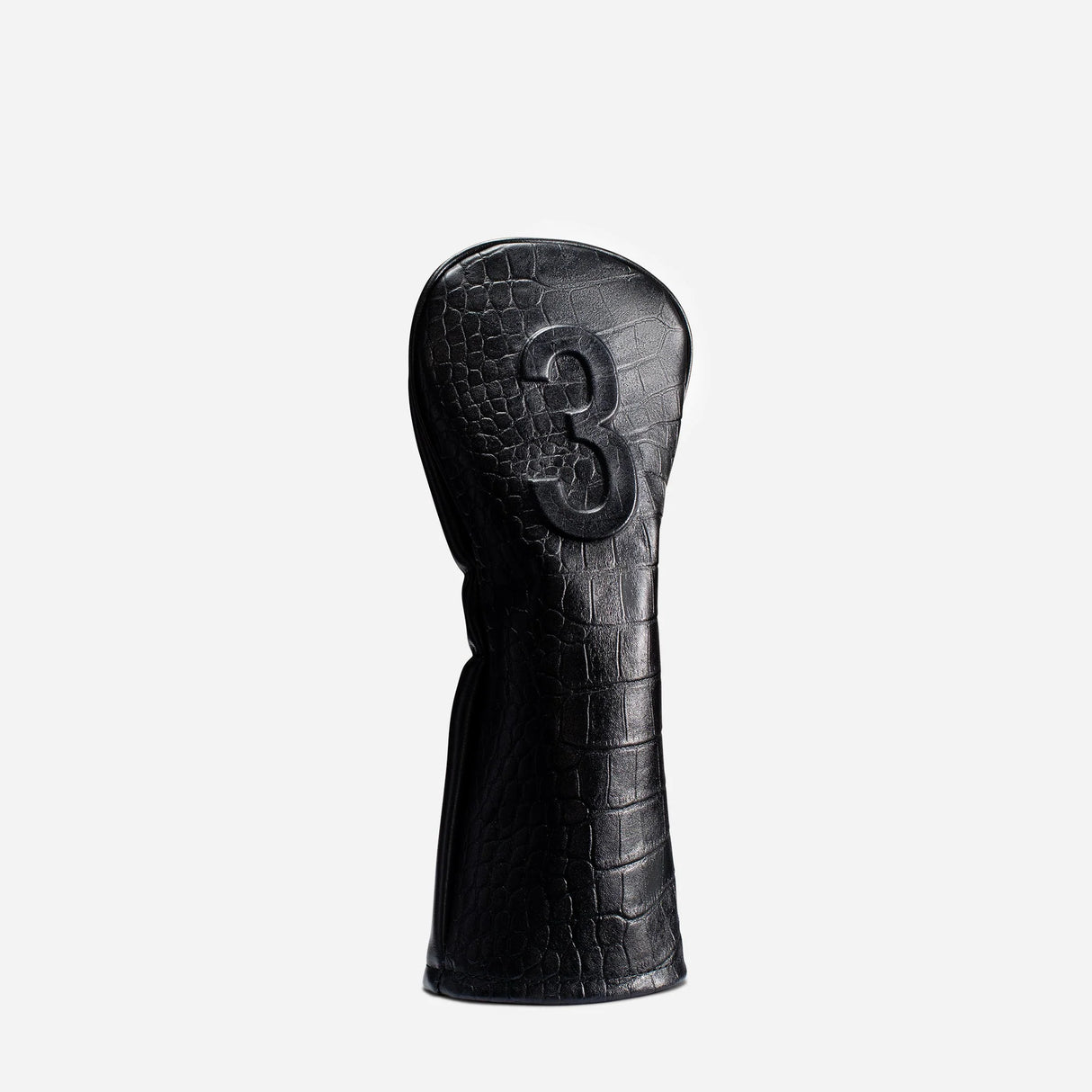 VESSEL Lux Embossé Premium Golf Club Headcover - Croc Black