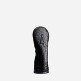 VESSEL Lux Embossé Premium Golf Club Headcover - Croc Black