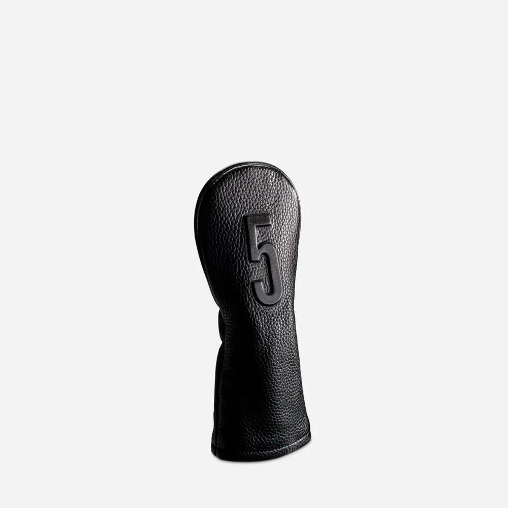 VESSEL Lux Embossé Premium Golf Club Headcover - Black