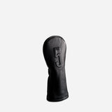 VESSEL Lux Embossé Premium Golf Club Headcover - Black
