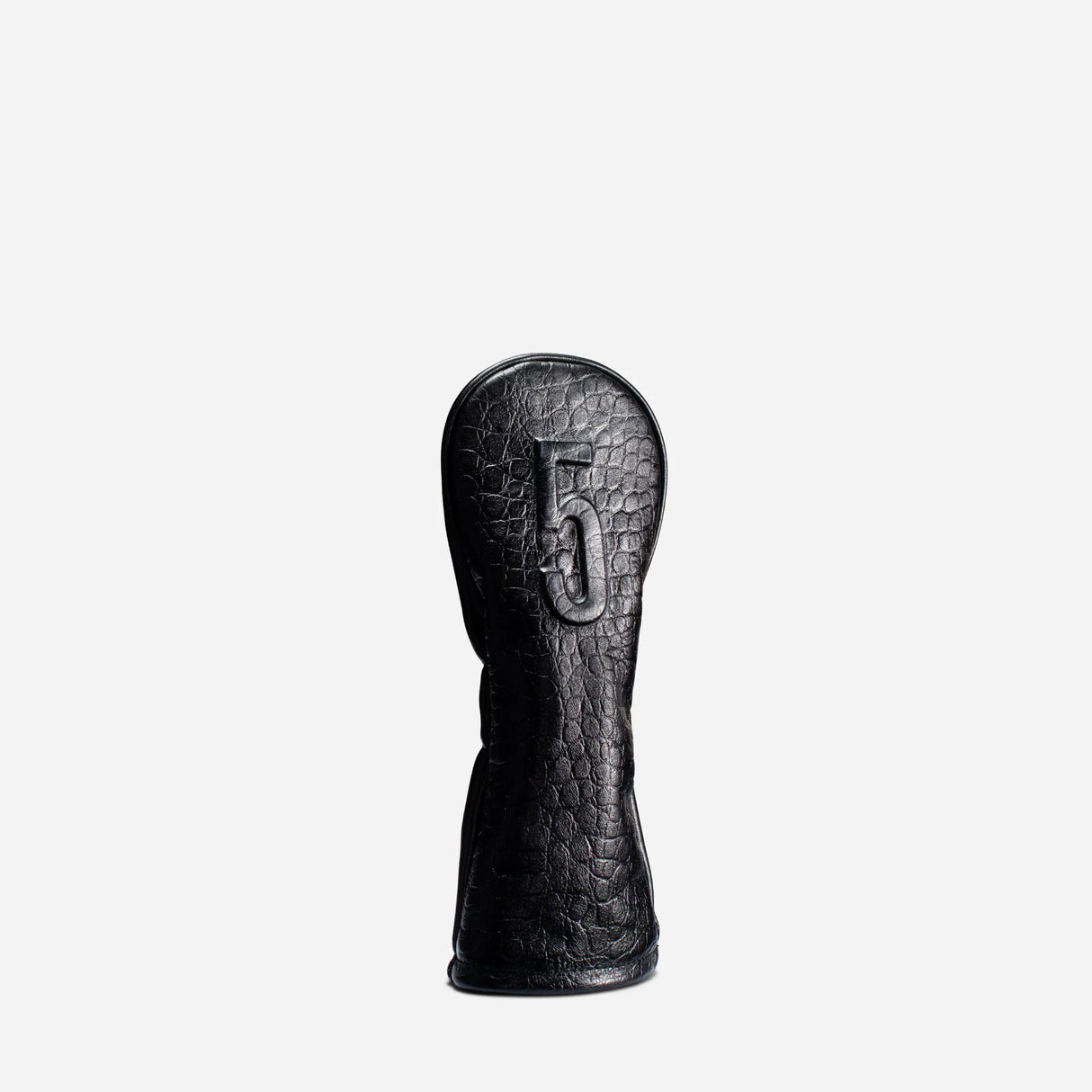 VESSEL Lux Embossé Premium Golf Club Headcover - Croc Black