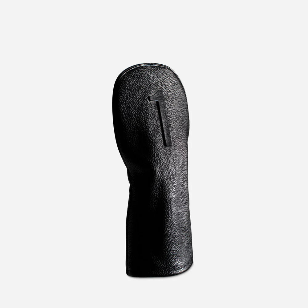 VESSEL Lux Embossé Premium Golf Club Headcover - Black