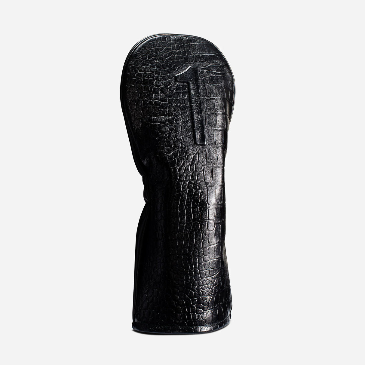 VESSEL Lux Embossé Premium Golf Club Headcover - Croc Black