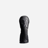 VESSEL Lux Embossé Premium Golf Club Headcover - Croc Black