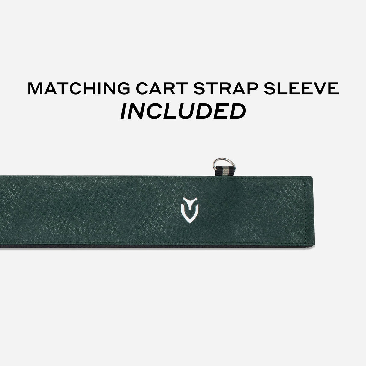 VESSEL Lux Looper Stand Golf Bag - Crosshatch Green