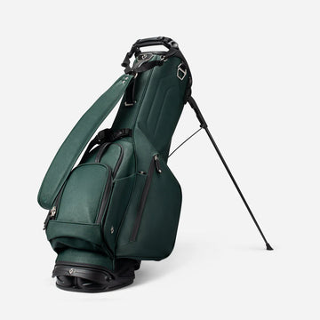 golfickers beams golfダークグリーン スタジャン Lサイズ VESSEL Lux Looper Stand Golf Bag - Crosshatch Green – A Farley