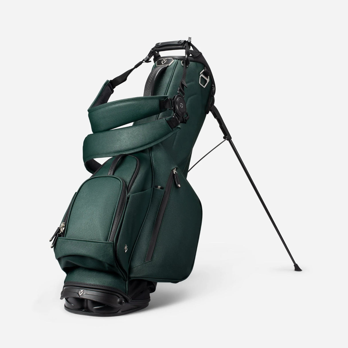 VESSEL Lux Looper Stand Golf Bag - Crosshatch Green