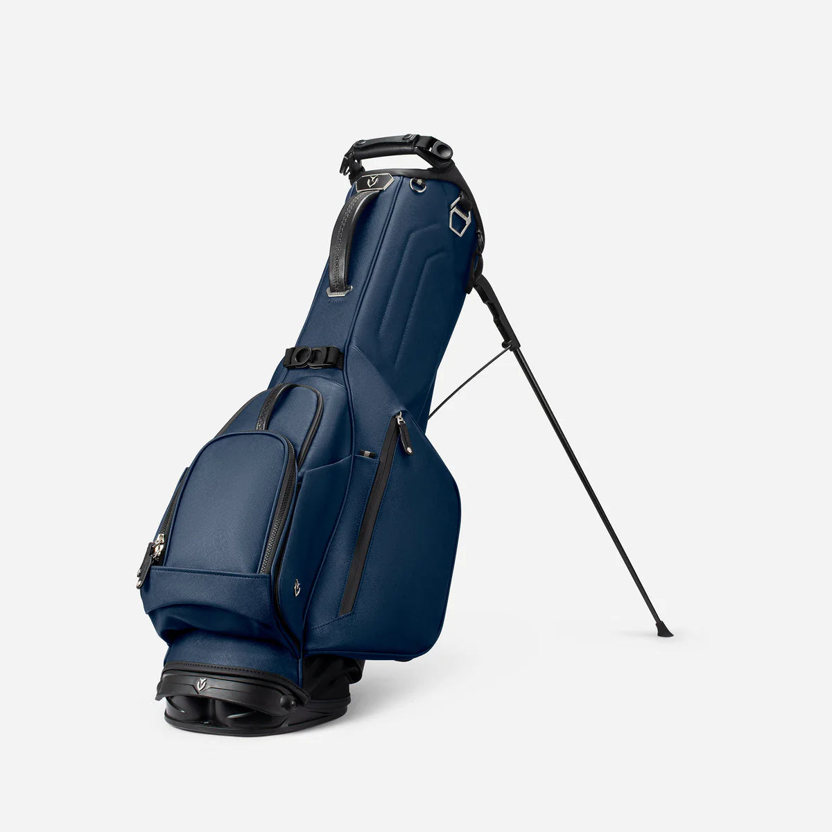 VESSEL Lux Looper Stand Golf Bag - Crosshatch Navy