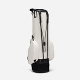 VESSEL Lux Looper Stand Golf Bag - Crosshatch White