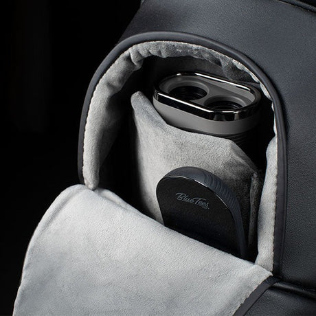 VESSEL Lux Prime Cart Golf Bag - Tour Styling Luxury Performance - White/Black