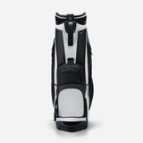 VESSEL Lux Prime Cart Golf Bag - Tour Styling Luxury Performance - White/Black