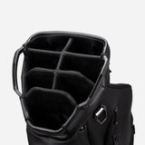 VESSEL Lux Pro Cart Golf Bag - Black - 7 Way Divider Top