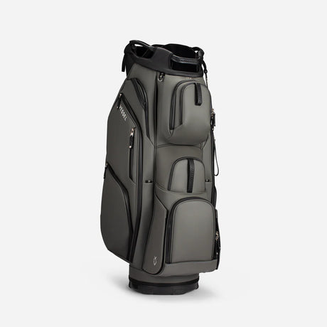VESSEL Lux Pro Cart II Golf Bag - Pebbled Grey