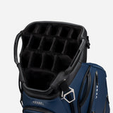 VESSEL Lux Pro Cart II Golf Bag - Pebbled Navy