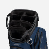 VESSEL Lux Pro Cart II Golf Bag - Pebbled Navy