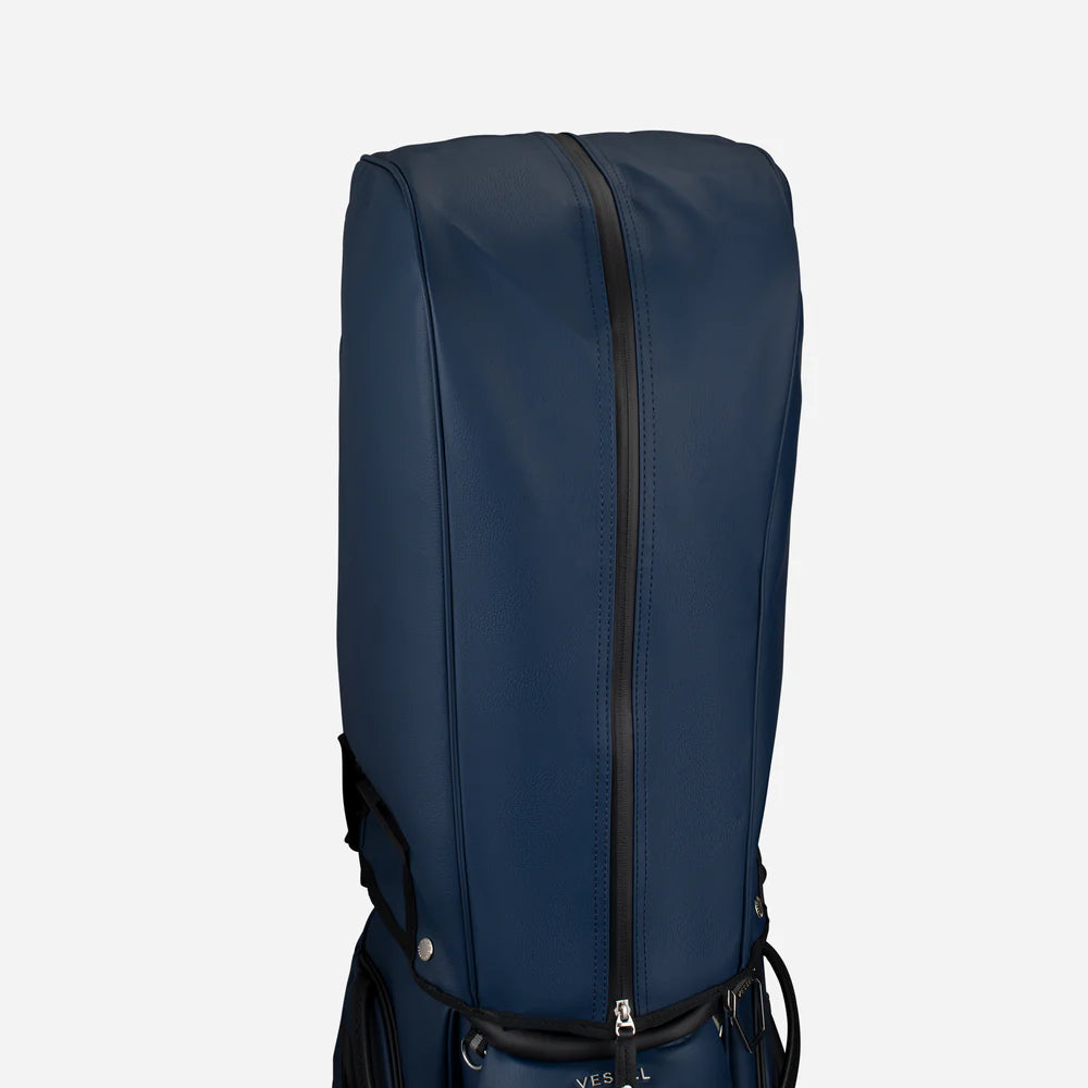 VESSEL Lux Pro Cart II Golf Bag - Pebbled Navy