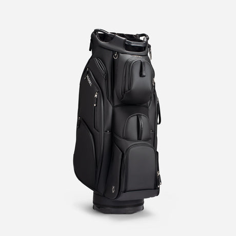 VESSEL Lux Pro Cart II Golf Bag - Pebbled Black